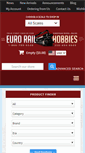 Mobile Screenshot of eurorailhobbies.com